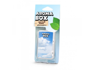 Ароматизатор FOUETTE "Aroma Box" подвесной "Чистый озон" B-15