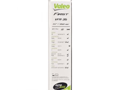 Щетка стеклоочистителя FIRST,передняя,1 шт., VFR35, 350mm/14" от VALEO Щетка стеклоочистителя FIRST,передняя,1 шт., VFR35, 350mm/14"