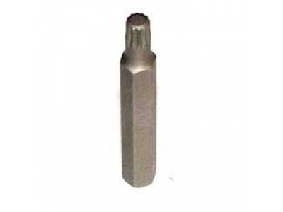 Бита 10 мм Spline, М8, 75 мм, S2 материал, D10M75M08A JONNESWAY