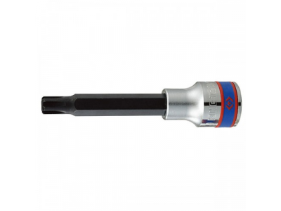 Насадка (бита) торцевая 1/2", RIBE, M04, L = 100 мм, KING TONY