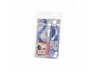 Герметик силиконовый высокотемпературный,синий, 85 мл